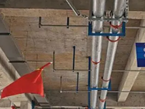 偏关管廊支架的安装方法